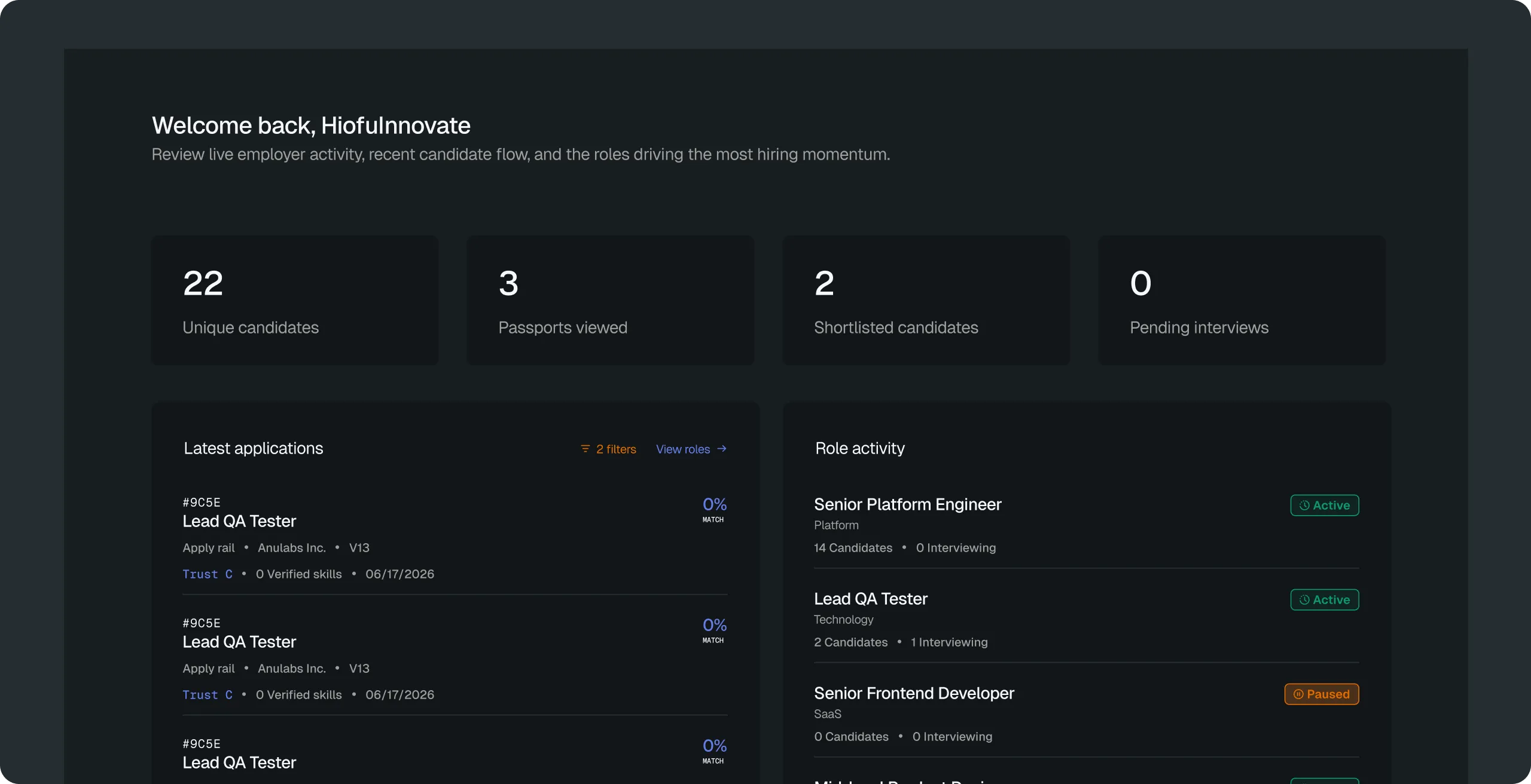 The operating system modern hiring runs on